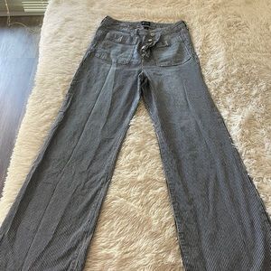 Stripe flare bottom jeans 👖